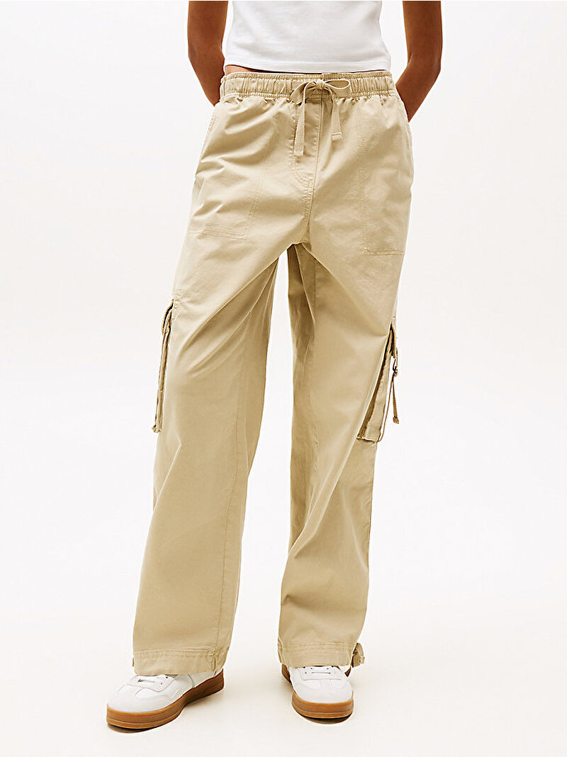 Kadın TJW Elasticated Pantolon Bej  DW0DW20995RBV