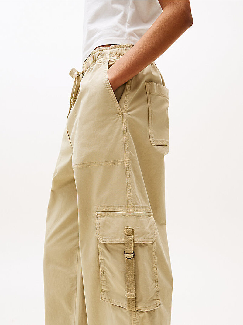 Kadın TJW Elasticated Pantolon Bej  DW0DW20995RBV