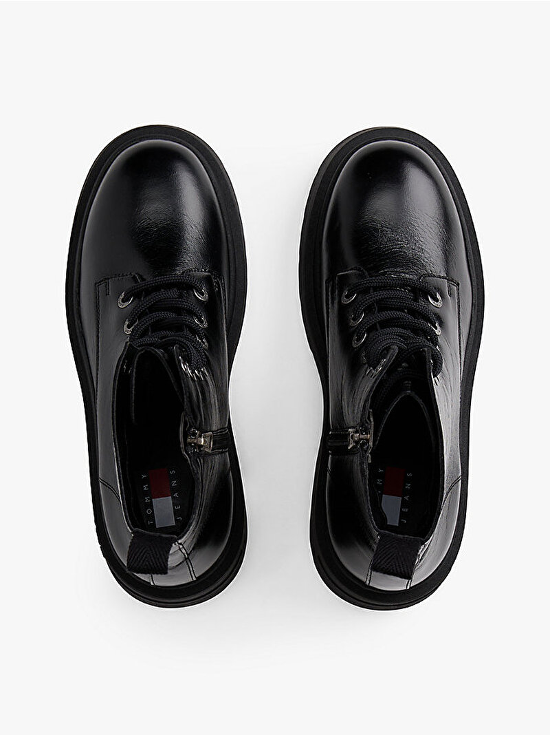 Kadın TJW Chunky Shiny Bot Siyah EN0EN02848BDS