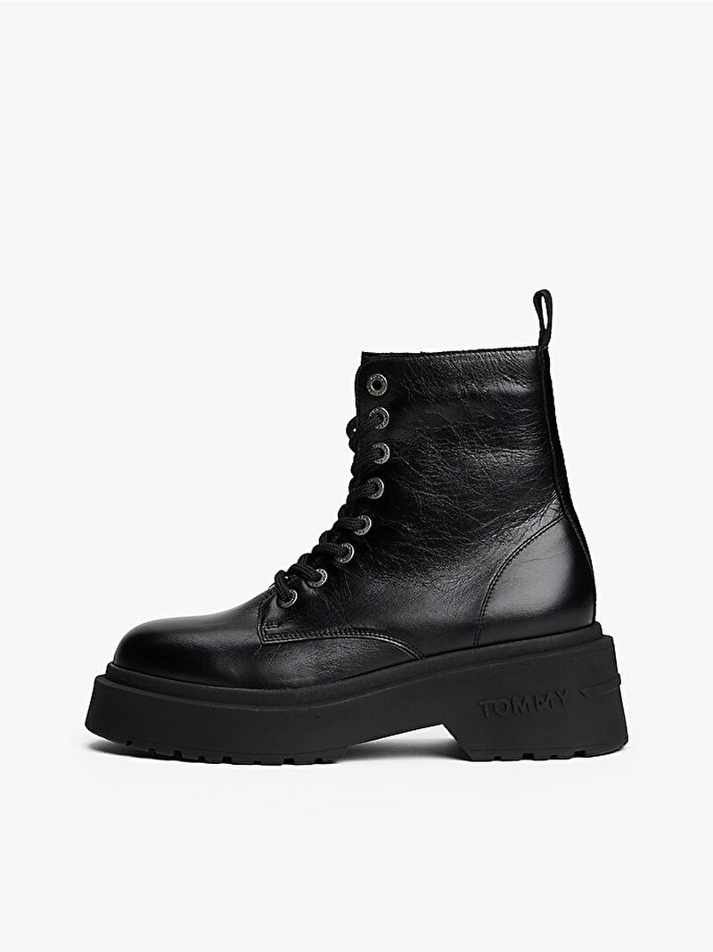 Kadın TJW Chunky Shiny Bot Siyah EN0EN02848BDS