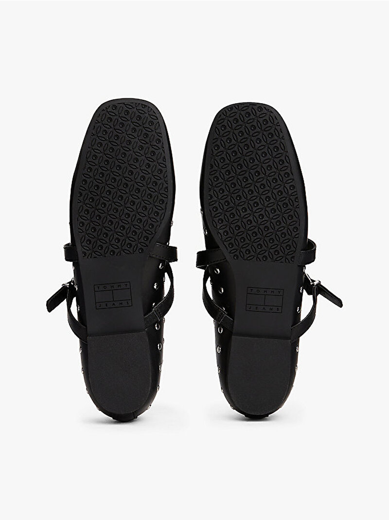 Kadın TJW Maryjane Studded Babet Siyah EN0EN02886BDS