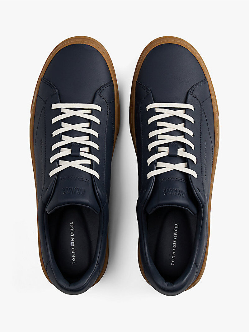 Erkek Premium Dress Cupsole Sneaker Lacivert FM0FM05572DW5