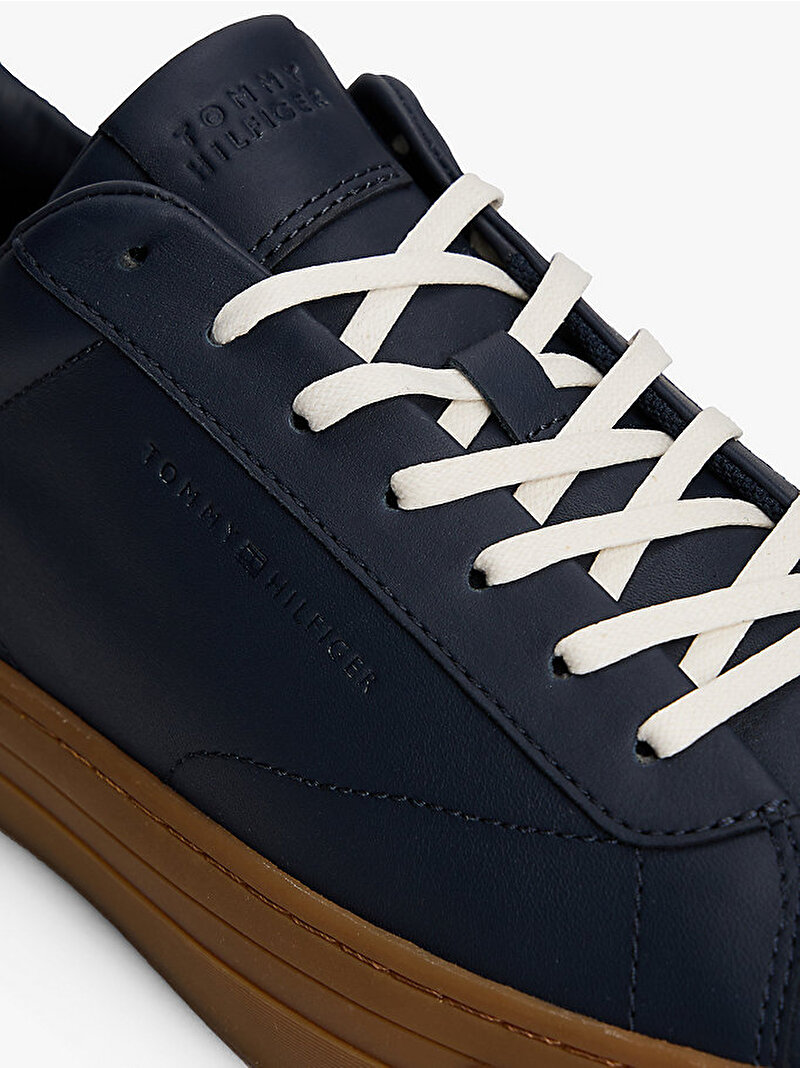 Erkek Premium Dress Cupsole Sneaker Lacivert FM0FM05572DW5