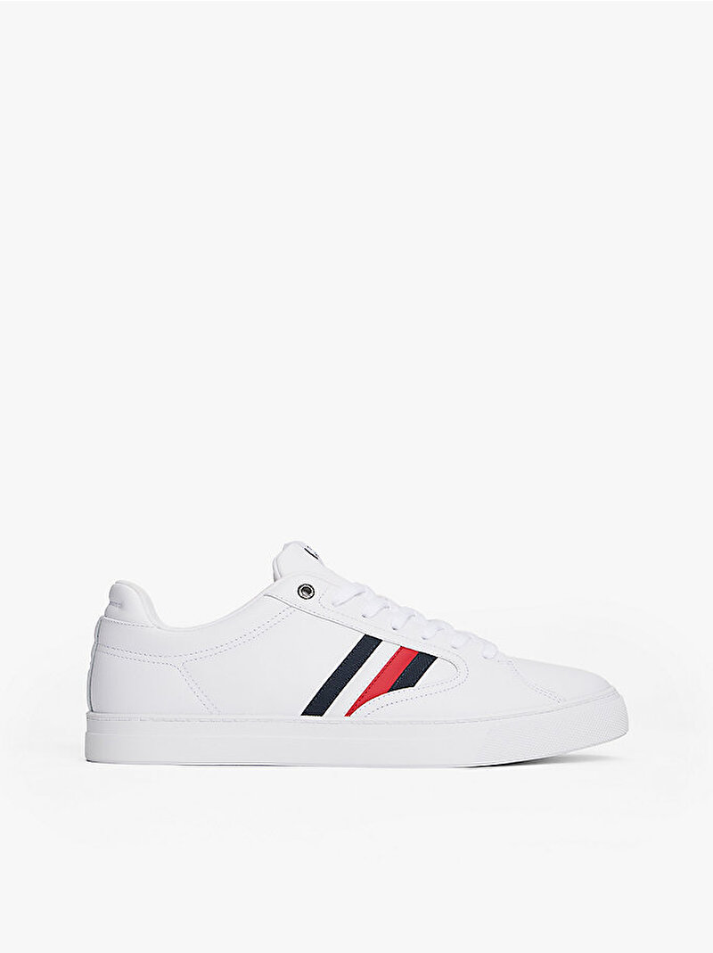 Erkek Icon Court Stripes Sneaker Beyaz  FM0FM05628YBS