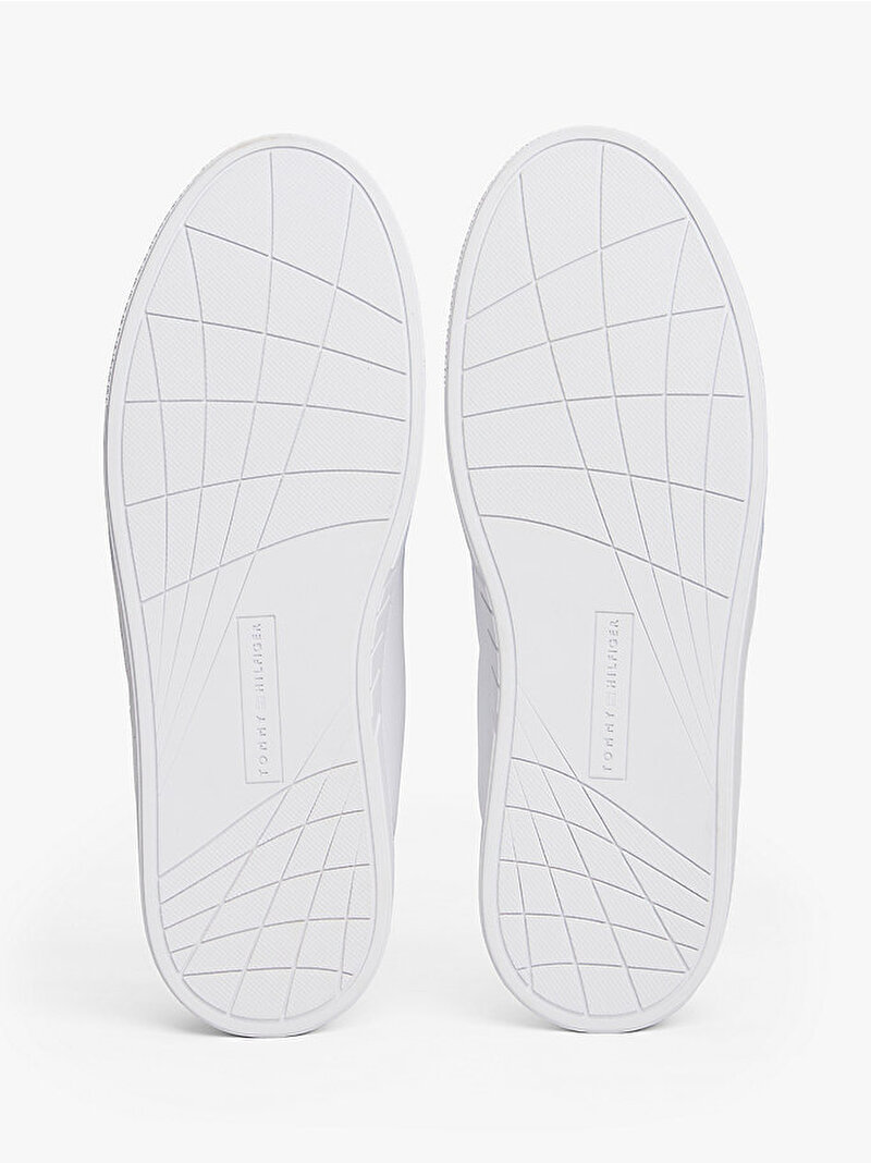 Erkek Icon Court Stripes Sneaker Beyaz  FM0FM05628YBS