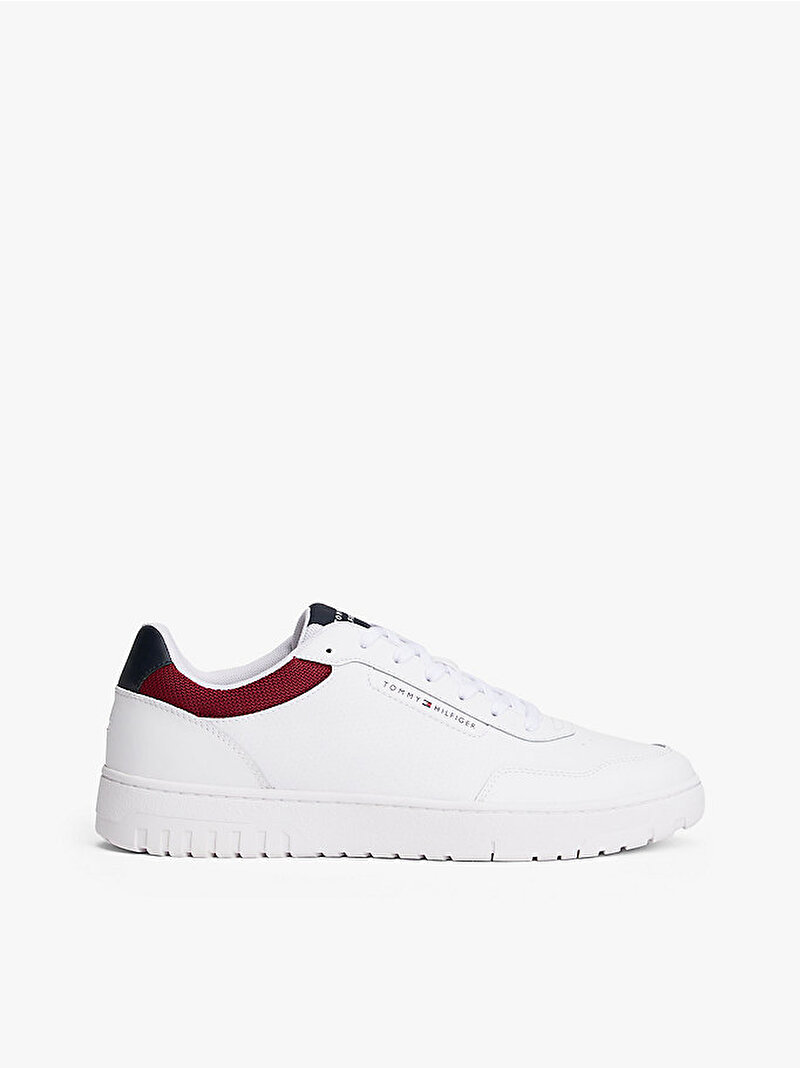 Erkek TH Basket Core Sneaker Beyaz  FM0FM056290GZ