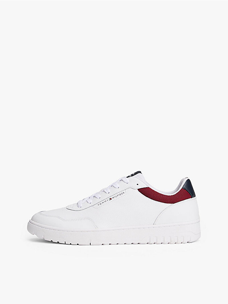 Erkek TH Basket Core Sneaker Beyaz  FM0FM056290GZ