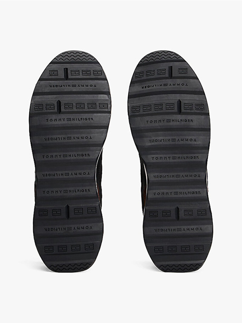Erkek Retro Runner Mix Sneaker Kahverengi FM0FM056400GJ