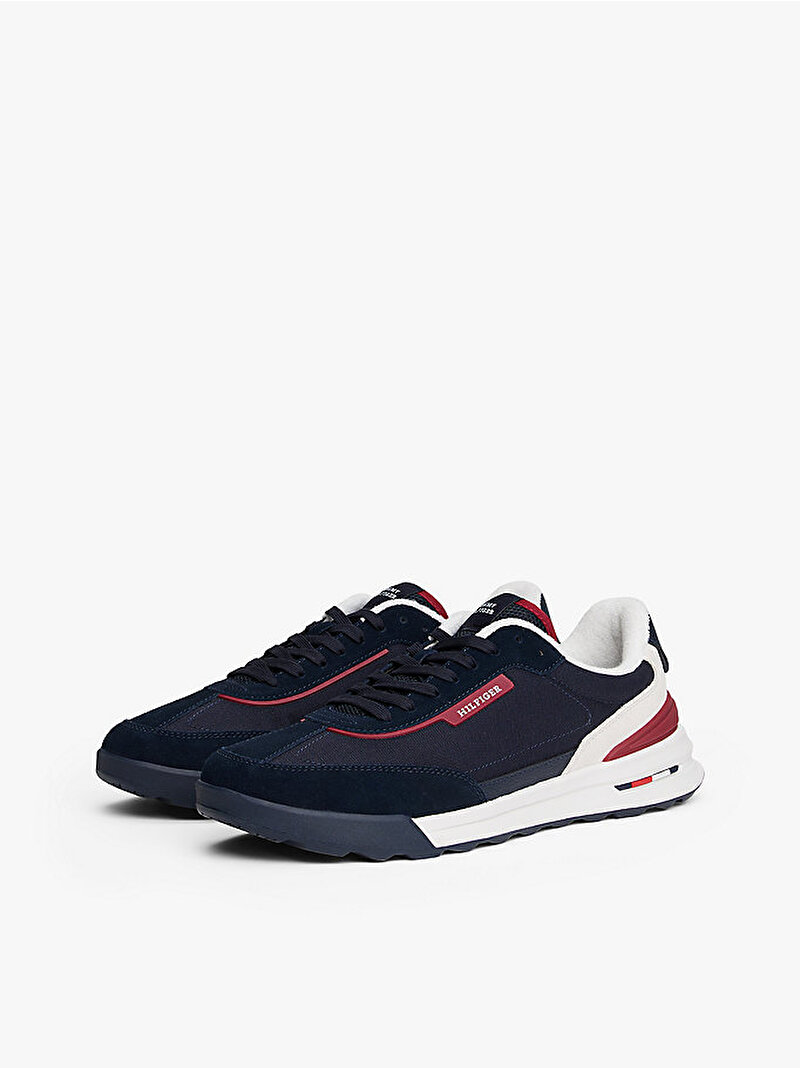 Erkek Retro Runner Mix Sneaker Lacivert FM0FM05640DW5