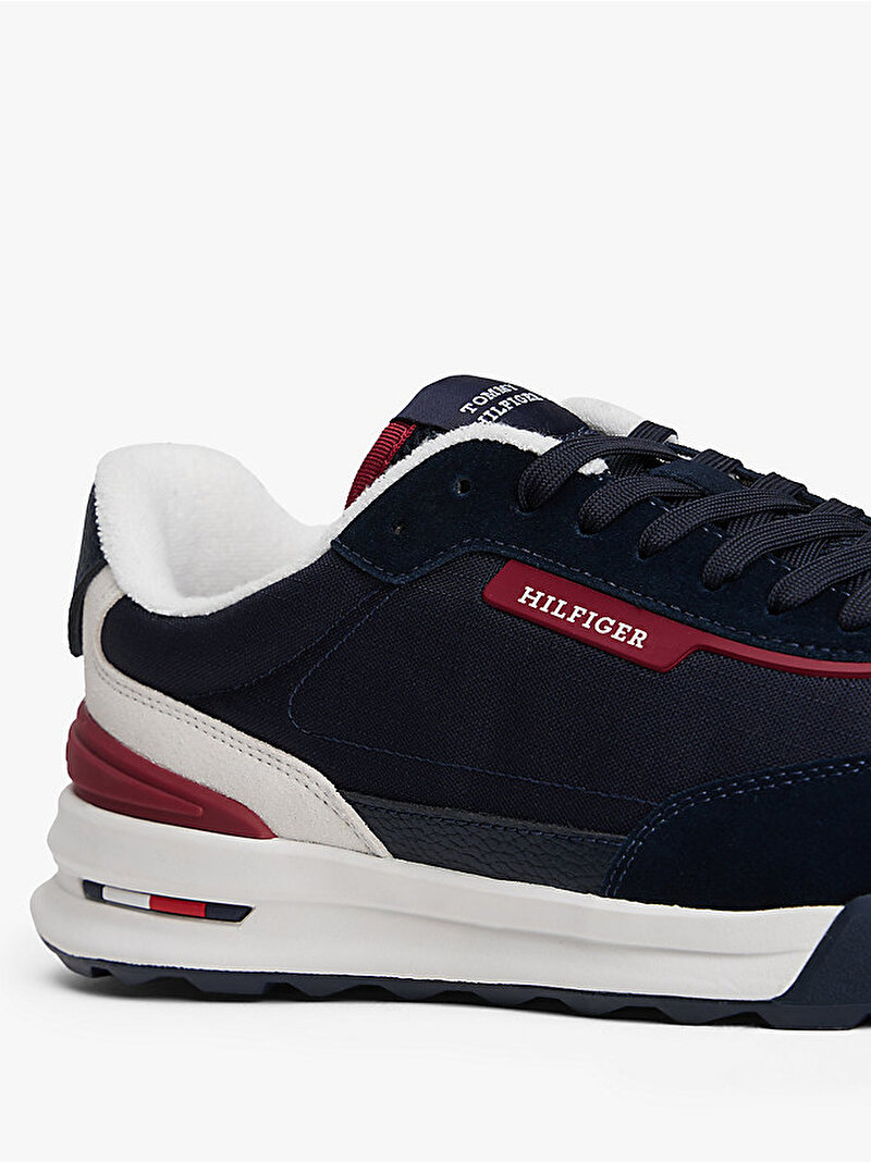 Erkek Retro Runner Mix Sneaker Lacivert FM0FM05640DW5