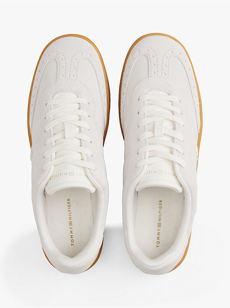 Kadın TH Heritage Sneaker Beyaz  FW0FW08822YBH