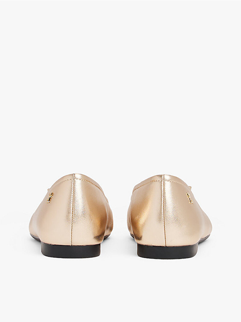 Kadın Metallic Toe-Cap Babet Gold FW0FW089200HS