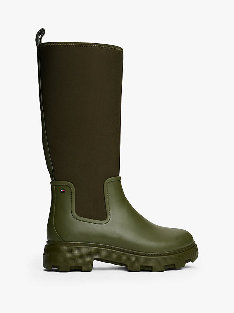 Kadın Flag Long Yağmur Çizmesi Yeşil FW0FW08973MT1