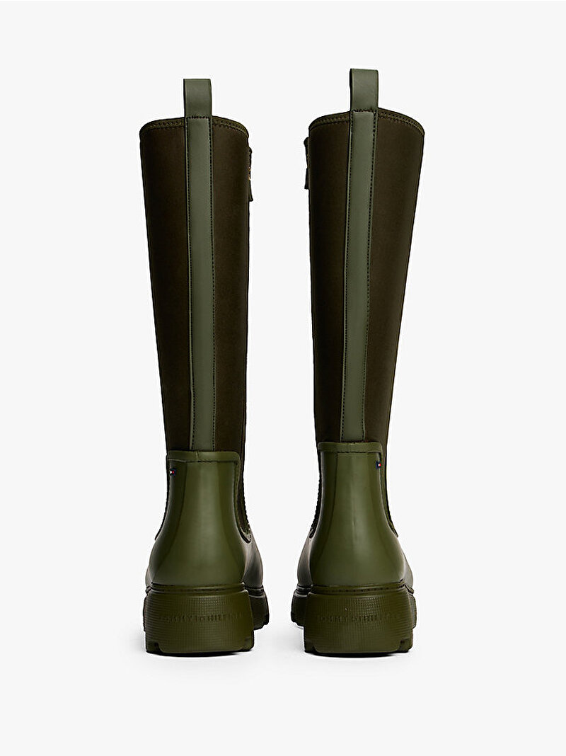 Kadın Flag Long Yağmur Çizmesi Yeşil FW0FW08973MT1