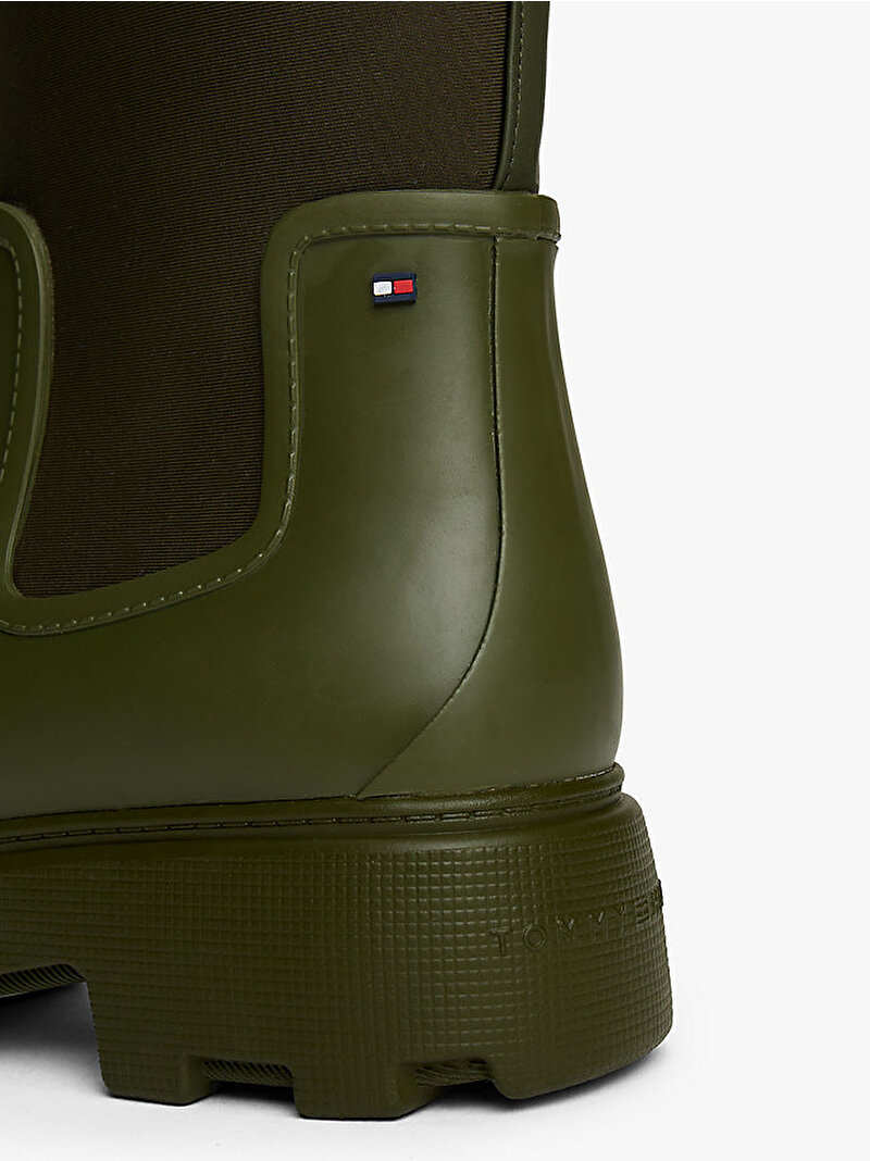 Kadın Flag Long Yağmur Çizmesi Yeşil FW0FW08973MT1