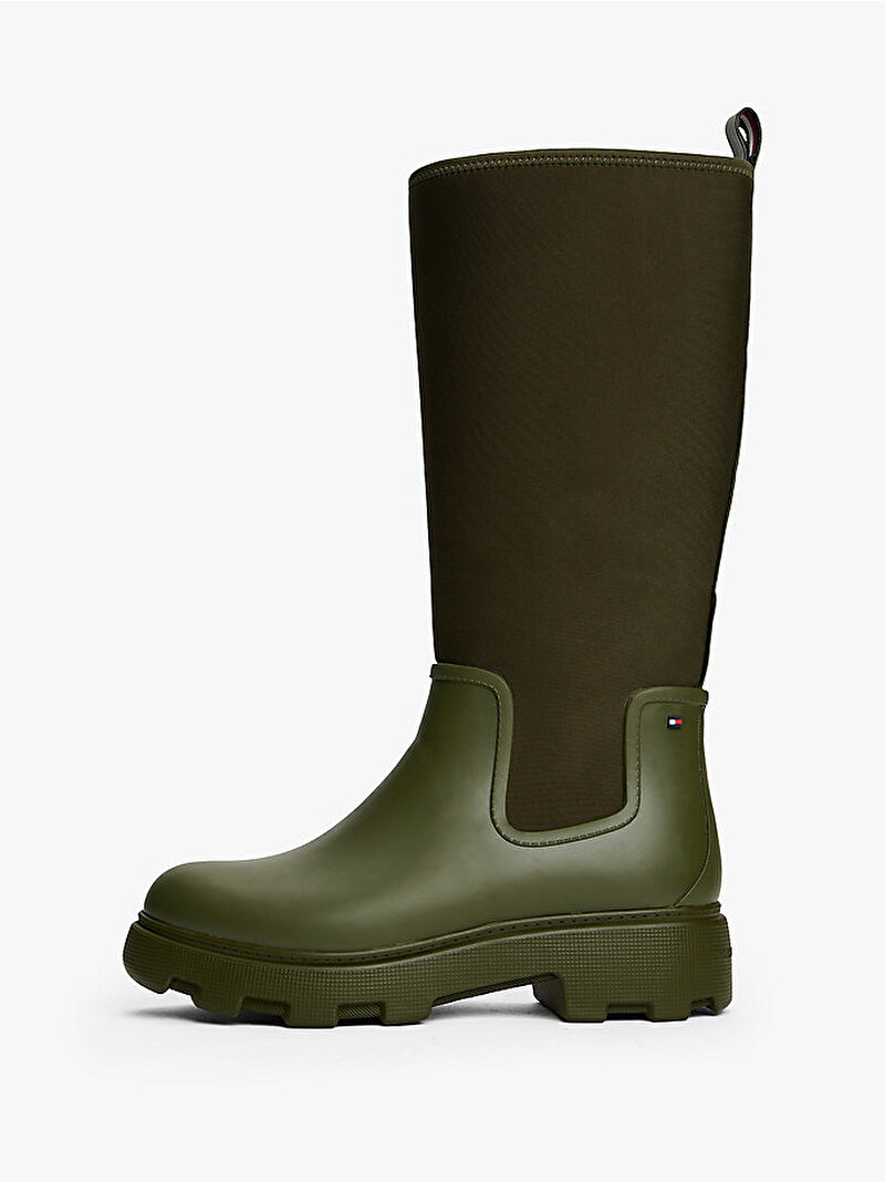 Kadın Flag Long Yağmur Çizmesi Yeşil FW0FW08973MT1