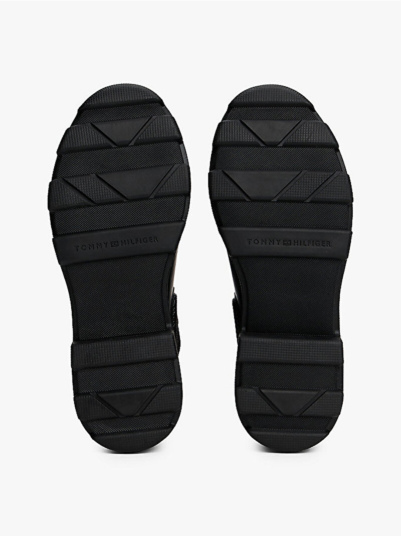Kadın Flag Ankle Yağmur Çizmesi Siyah FW0FW08974BDS