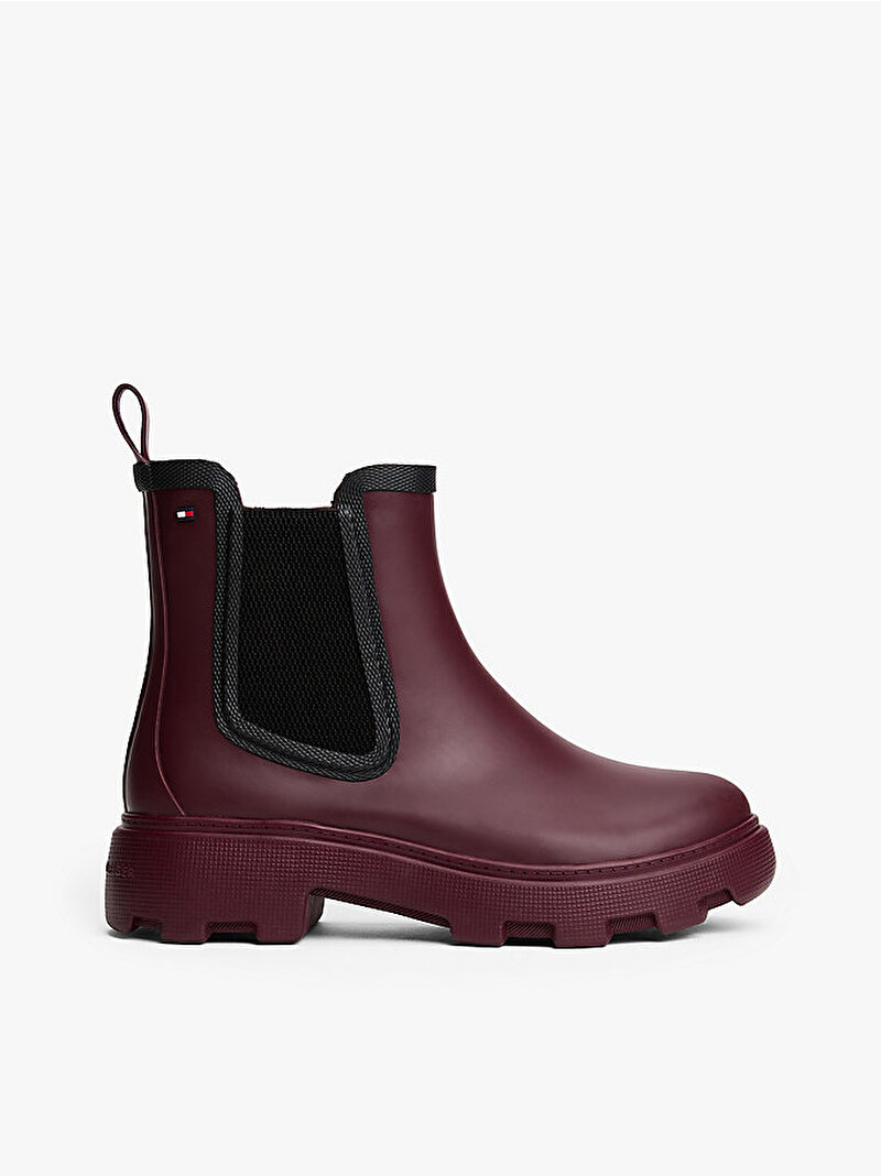 Kadın Flag Ankle Yağmur Çizmesi Kahverengi FW0FW08974H04
