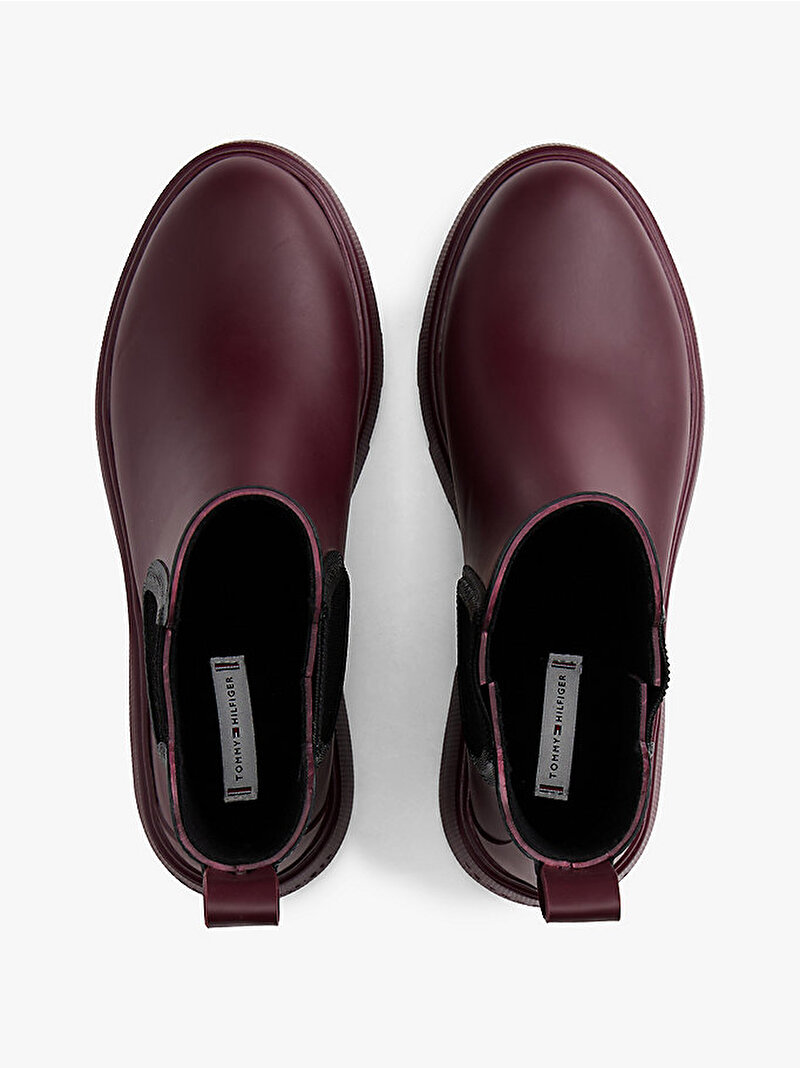 Kadın Flag Ankle Yağmur Çizmesi Kahverengi FW0FW08974H04