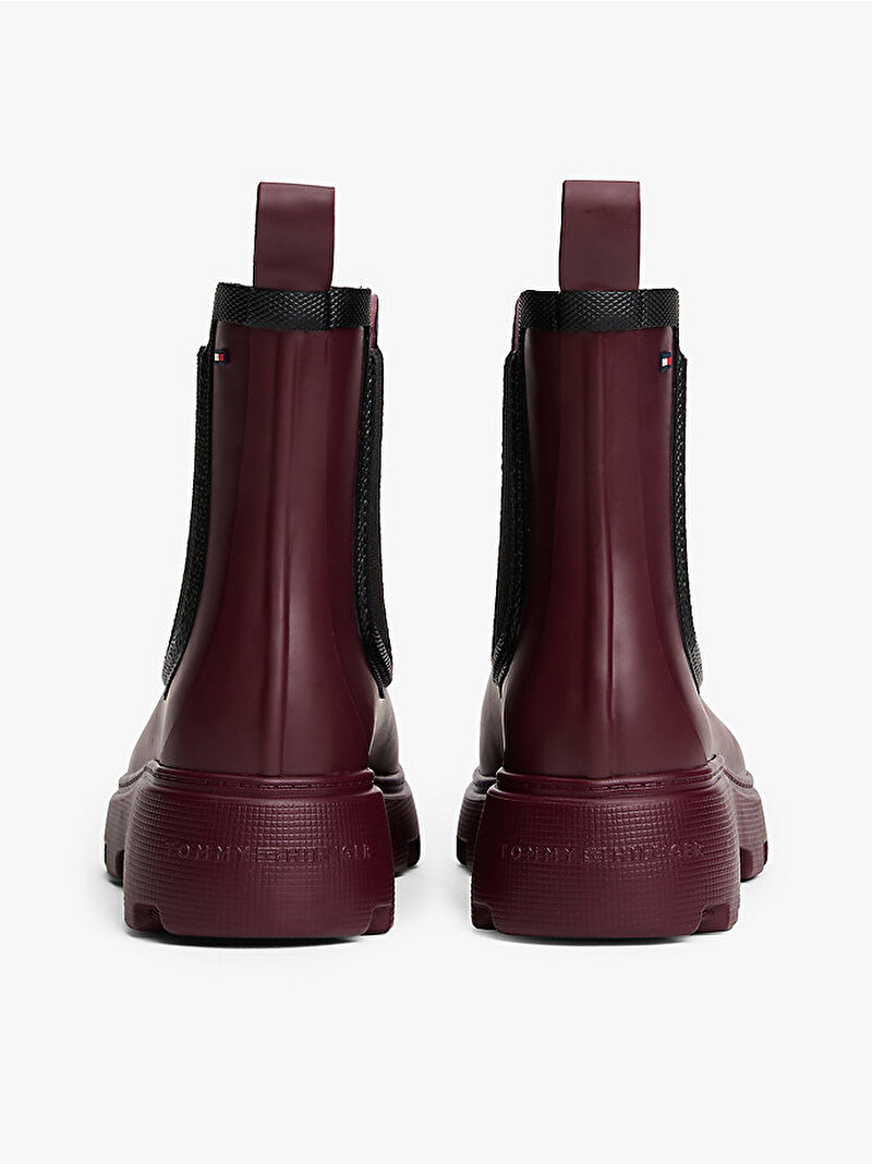Kadın Flag Ankle Yağmur Çizmesi Kahverengi FW0FW08974H04