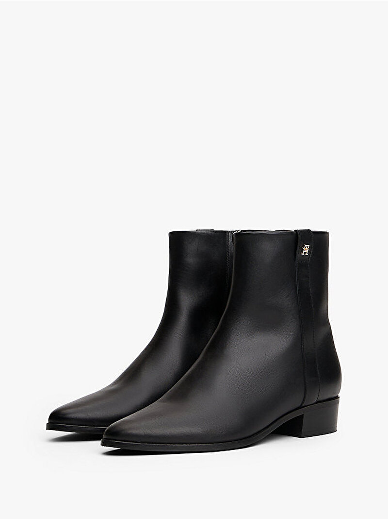 Kadın TH Pointy Bot Siyah FW0FW08980BDS