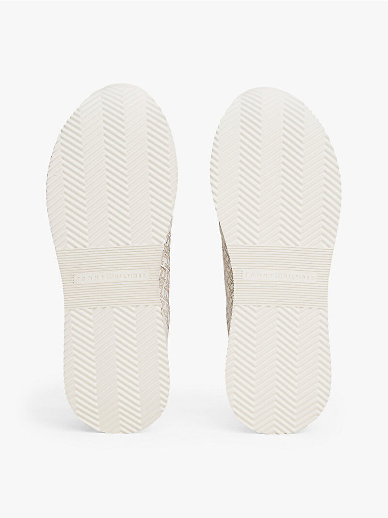 Kadın Chic Monogram Runner Sneaker Beyaz  FW0FW09051YA8