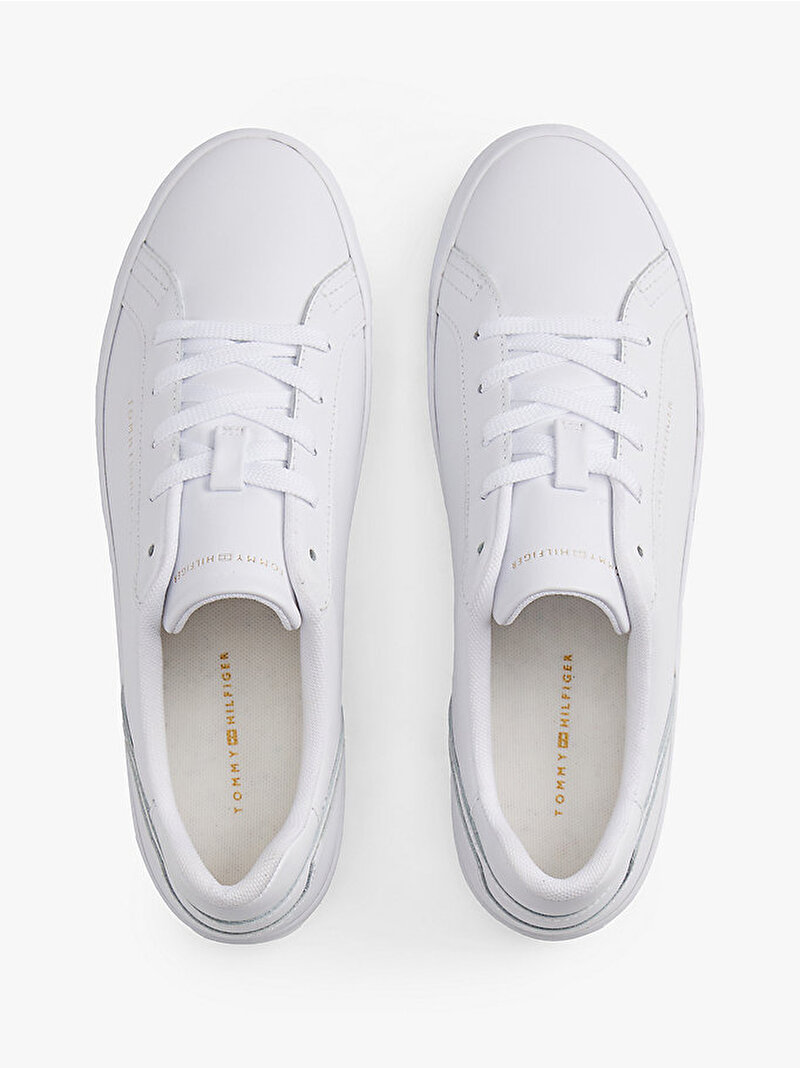 Kadın TH Platform Sneaker Beyaz  FW0FW09164YBS
