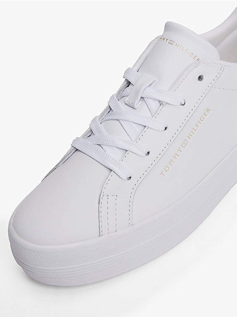Kadın TH Platform Sneaker Beyaz  FW0FW09164YBS