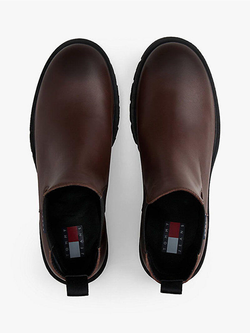 Kadın TJW Chelsea Leather Bot Kahverengi EN0EN02825GUI