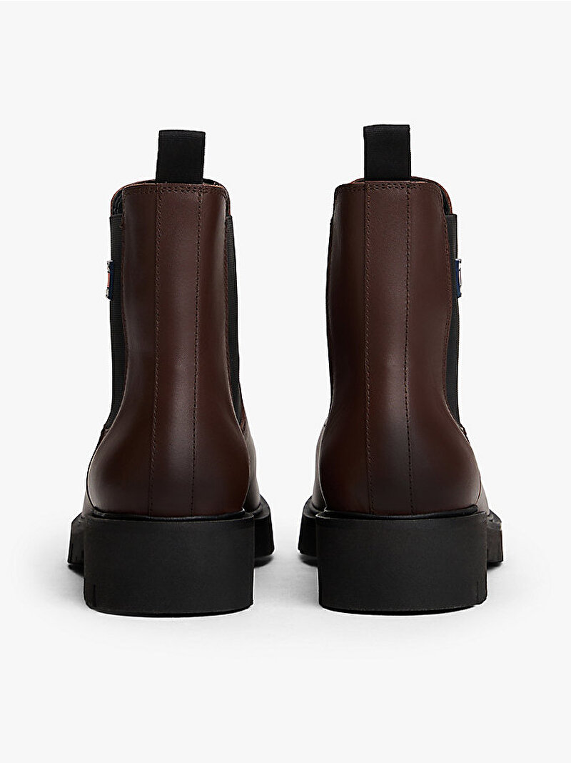 Kadın TJW Chelsea Leather Bot Kahverengi EN0EN02825GUI