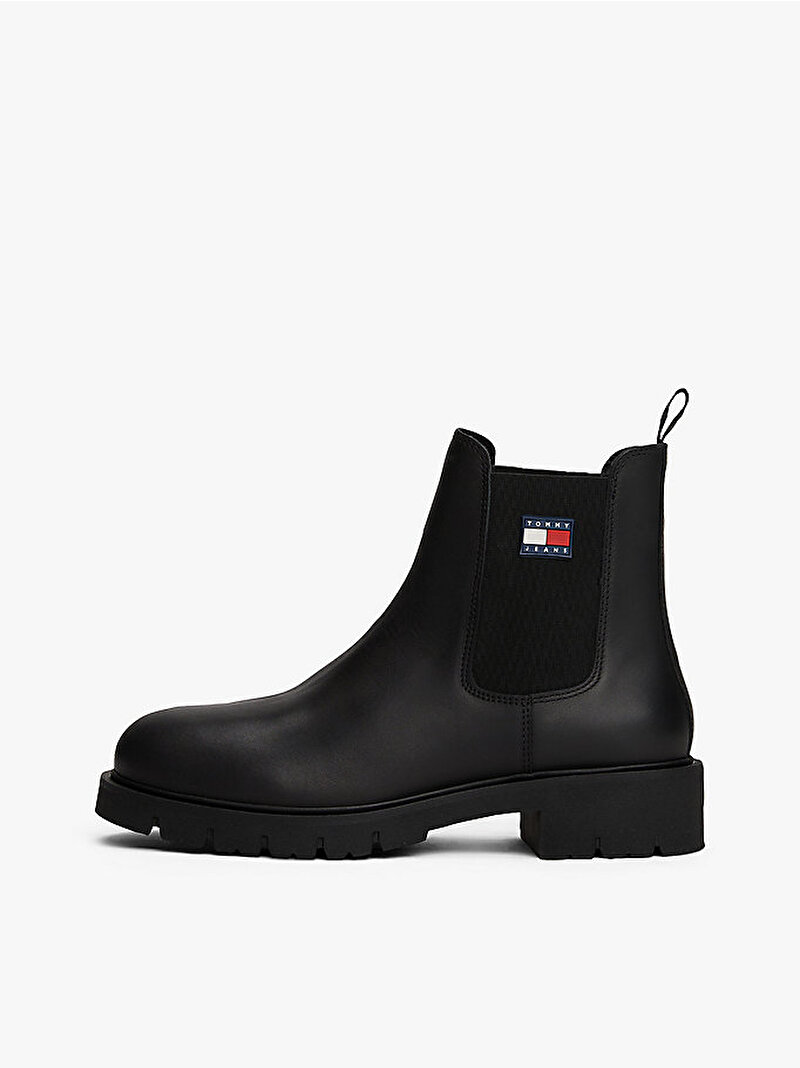 Kadın TJW Chelsea Leather Bot Siyah EN0EN02825BDS