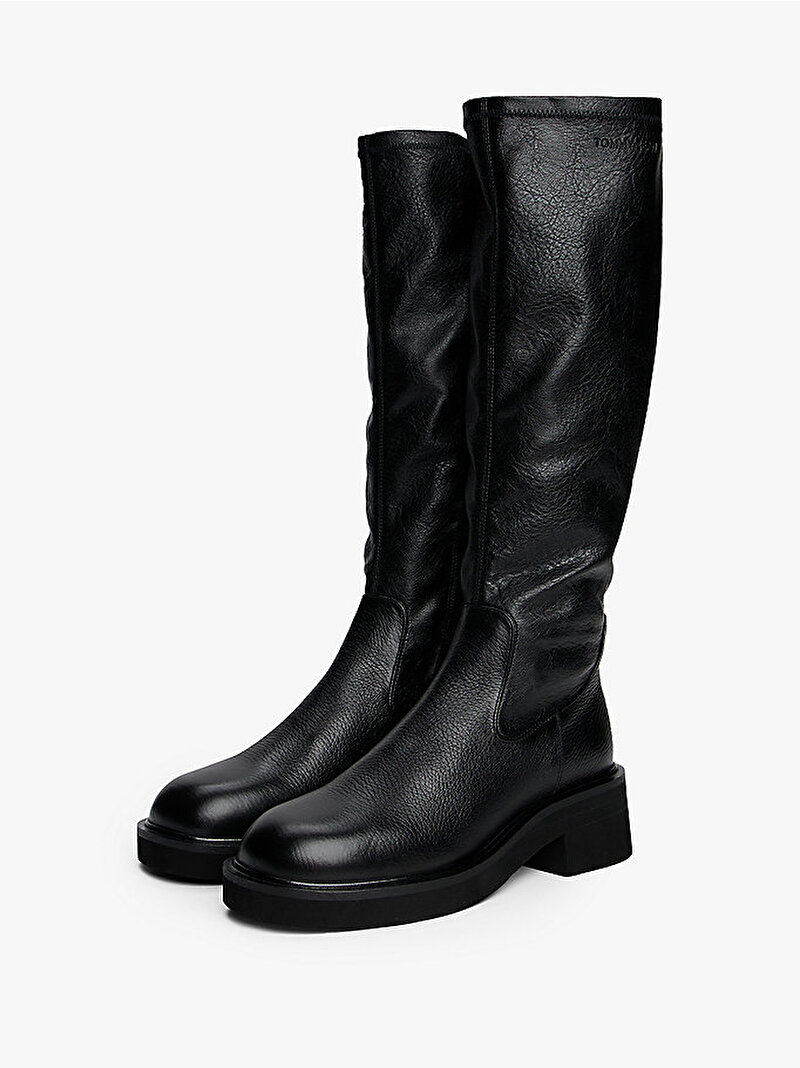 Kadın TJW Stretchy Long Bot Siyah EN0EN02851BDS