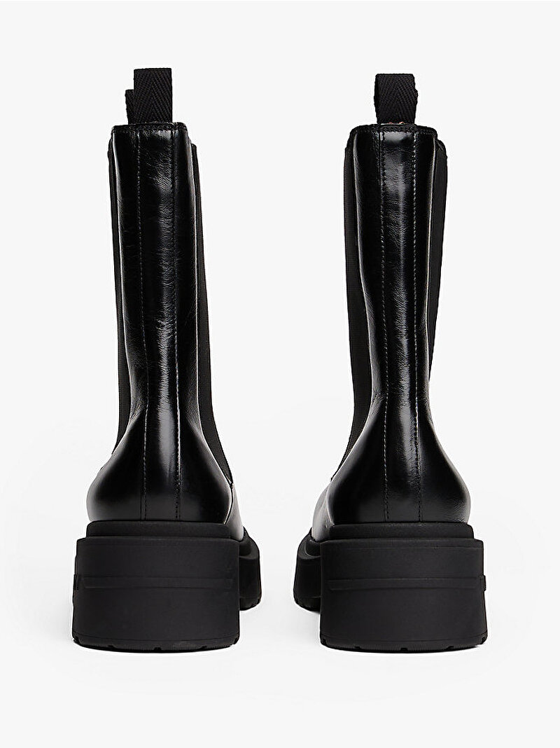 Kadın TJW Chunky Shiny Bot Siyah EN0EN02888BDS