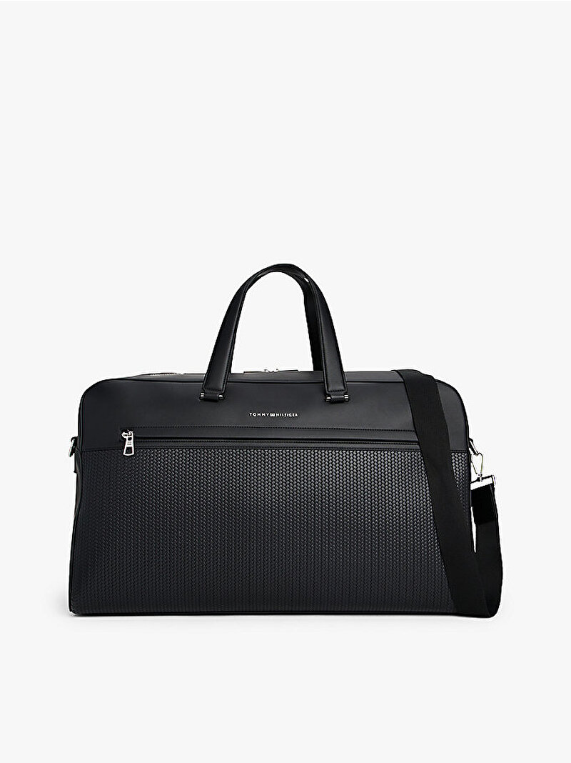 Erkek TH Woven Duffle Çanta Siyah AM0AM13663BDS