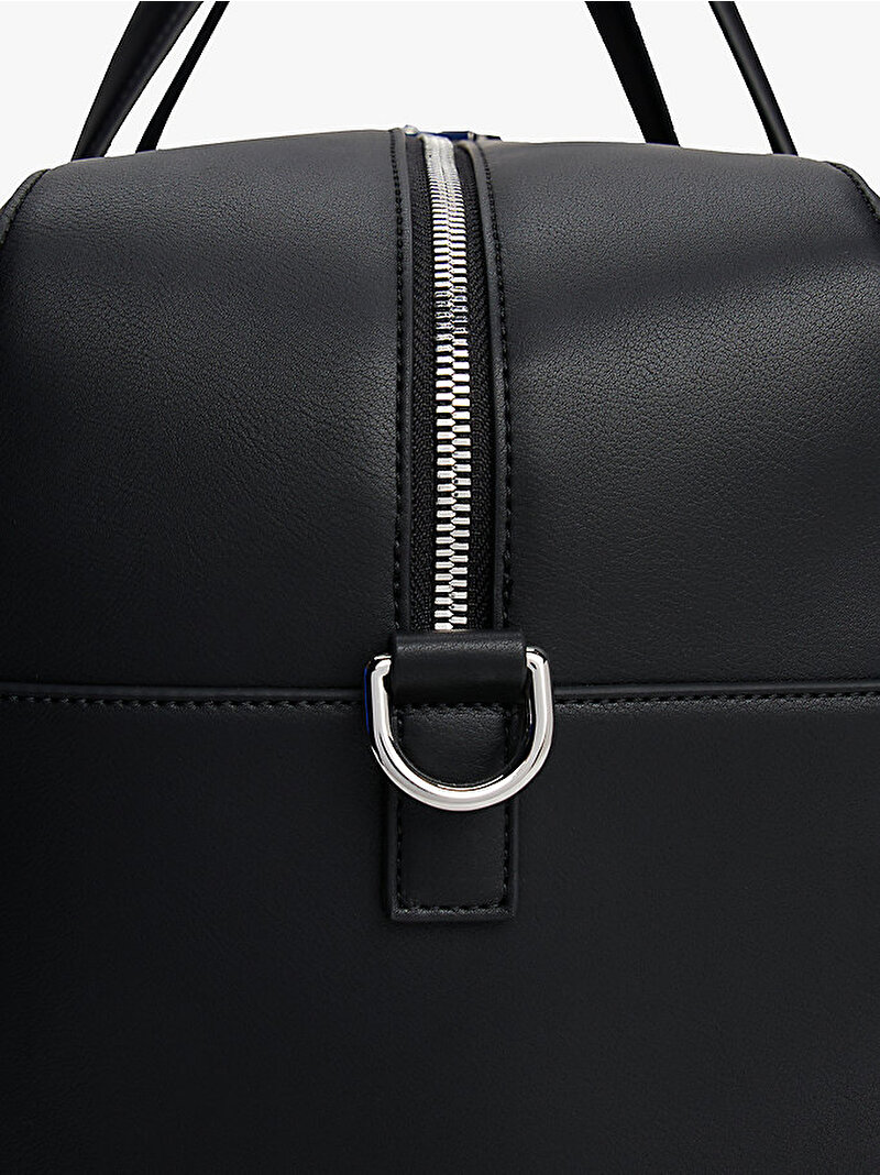 Erkek TH Woven Duffle Çanta Siyah AM0AM13663BDS