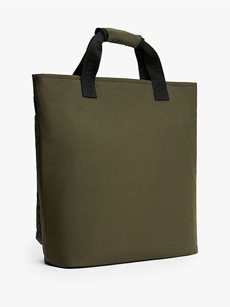 Erkek TH Commuter Tote Çanta Yeşil AM0AM13611MT1