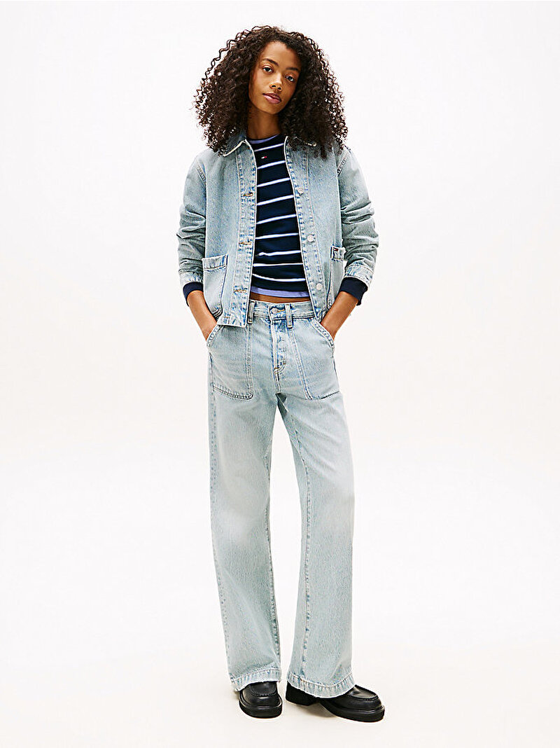 Kadın Chore Denim Ceket Mavi  DW0DW215511AB
