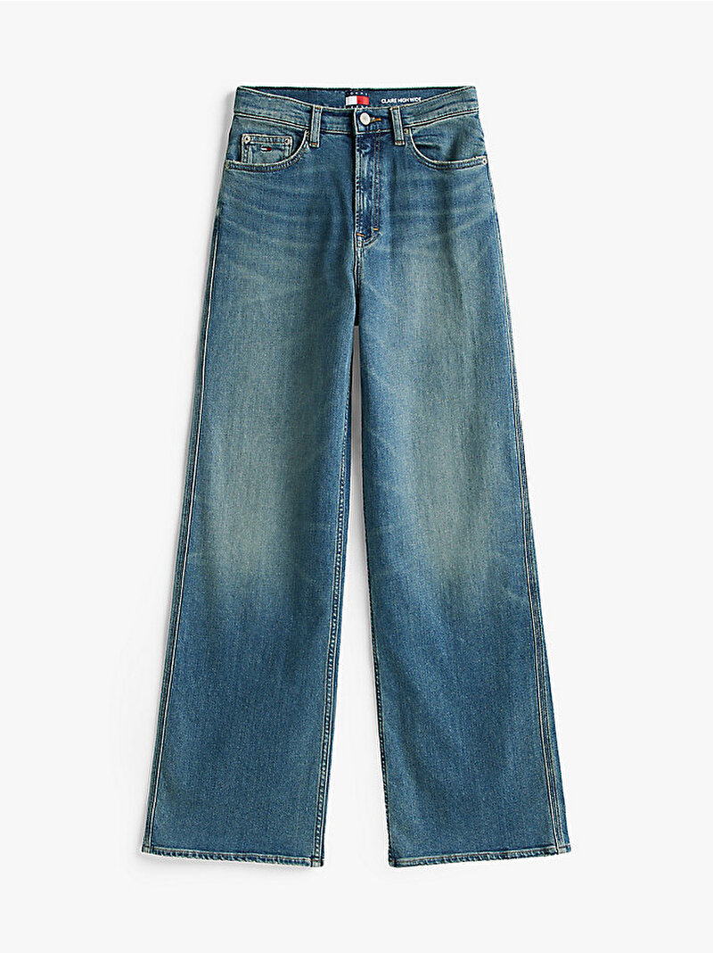 Kadın Claire Loose Jean Pantolon Lacivert DW0DW213751BK