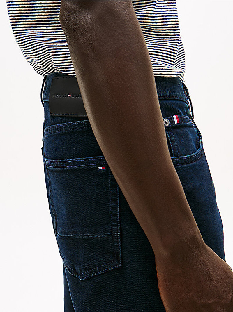 Erkek Regular Mercer Jean Pantolon Lacivert MW0MW390391CW