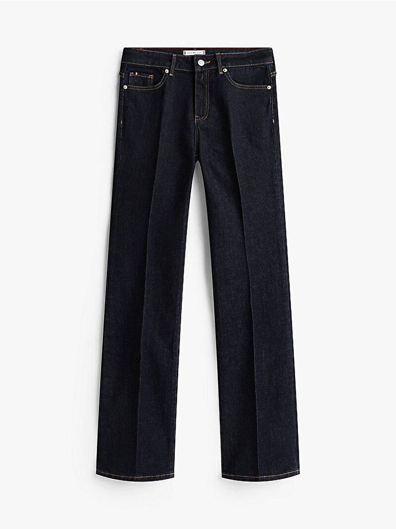 Kadın Rinse Bootcut Jean Pantolon Lacivert WW0WW468071AP