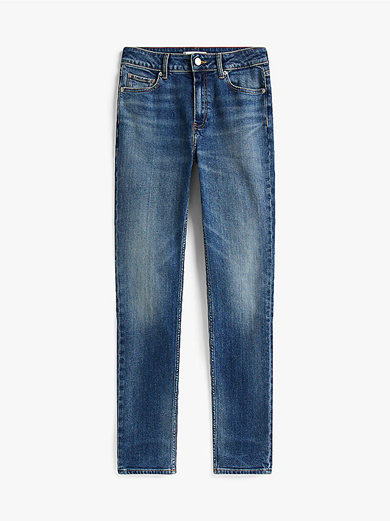 Kadın Kris Slim Jean Pantolon Mavi  WW0WW467221A5