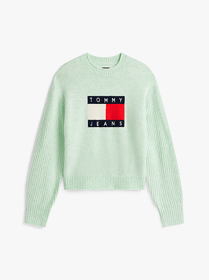 Kadın TJW Melange Flag Kazak Yeşil DW0DW21782M1G