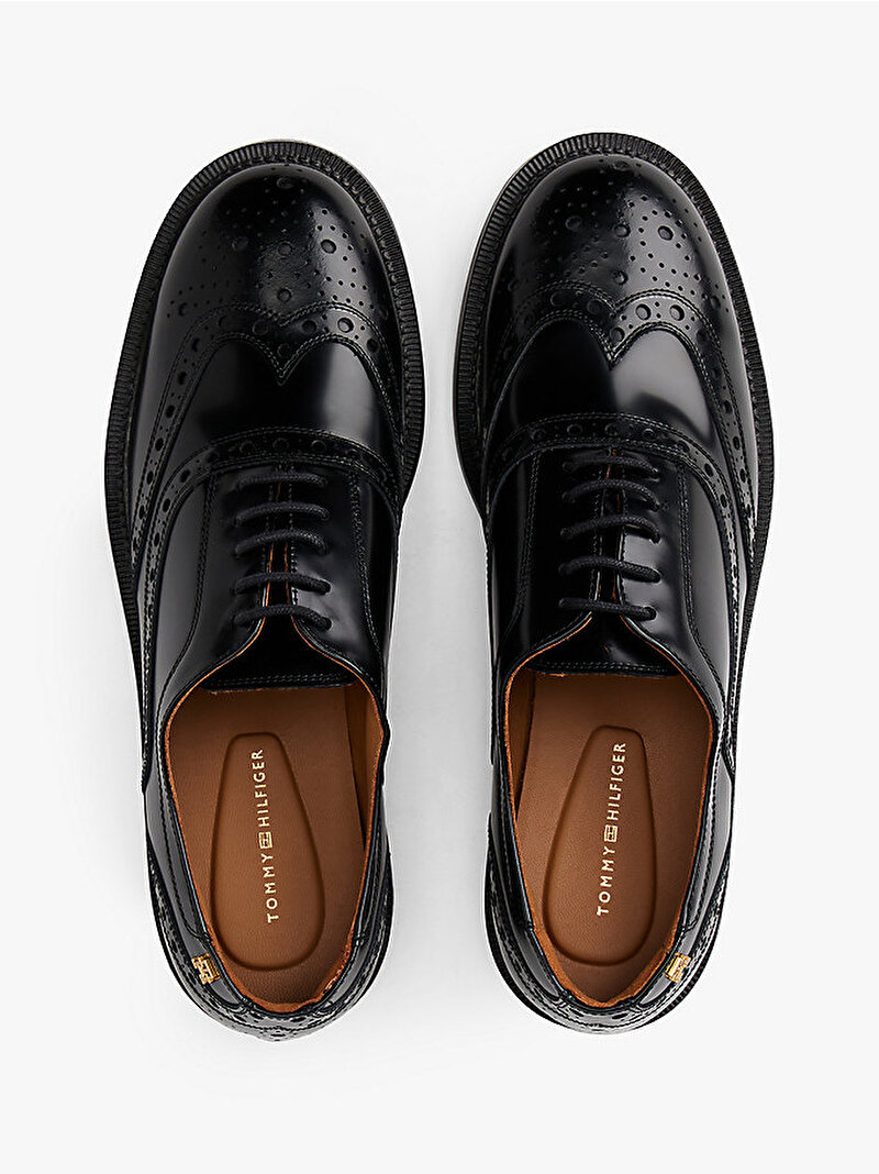 Kadın Brogue Oxford Klasik Ayakkabı Siyah FW0FW08818BDS