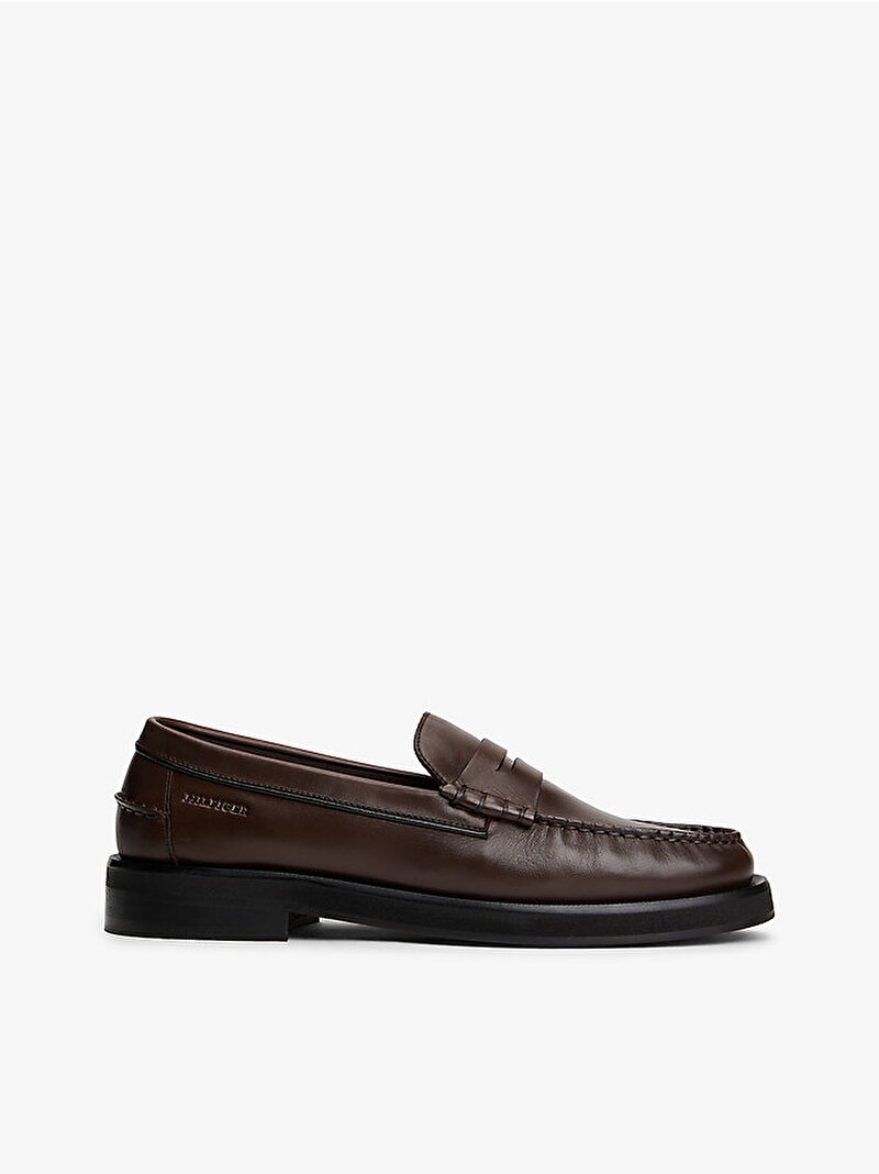 Erkek Classic High Hilfiger Loafer Kahverengi FM0FM05769GV0