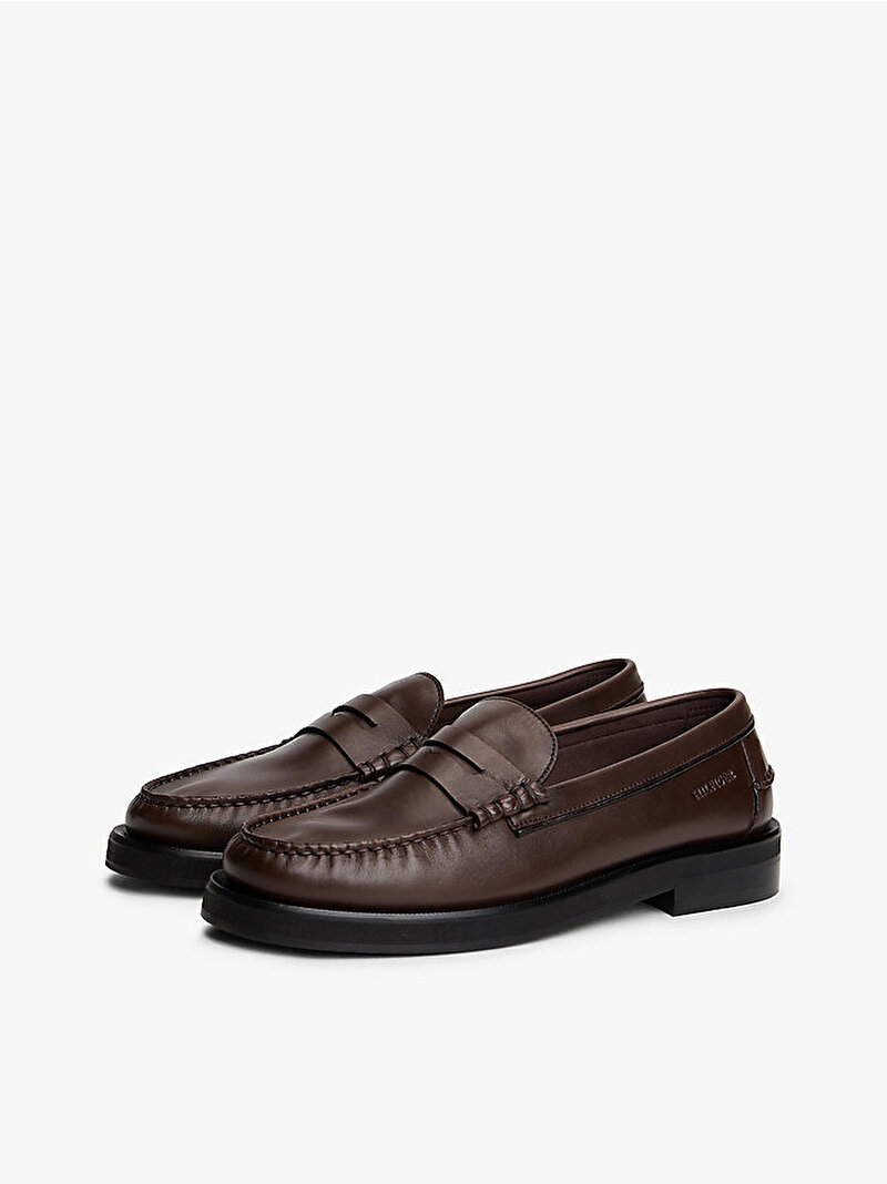 Erkek Classic High Hilfiger Loafer Kahverengi FM0FM05769GV0