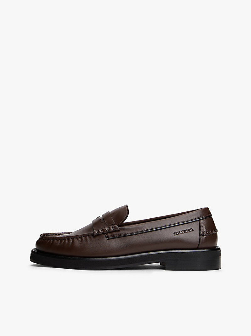 Erkek Classic High Hilfiger Loafer Kahverengi FM0FM05769GV0
