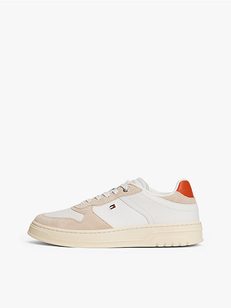 Kadın TH Sporty Cupsole Sneaker Bej  FW0FW08796ACI