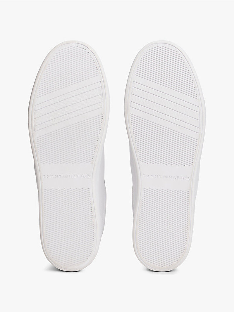 Kadın TH Webbing Cupsole Sneaker Beyaz  FW0FW09001YBS