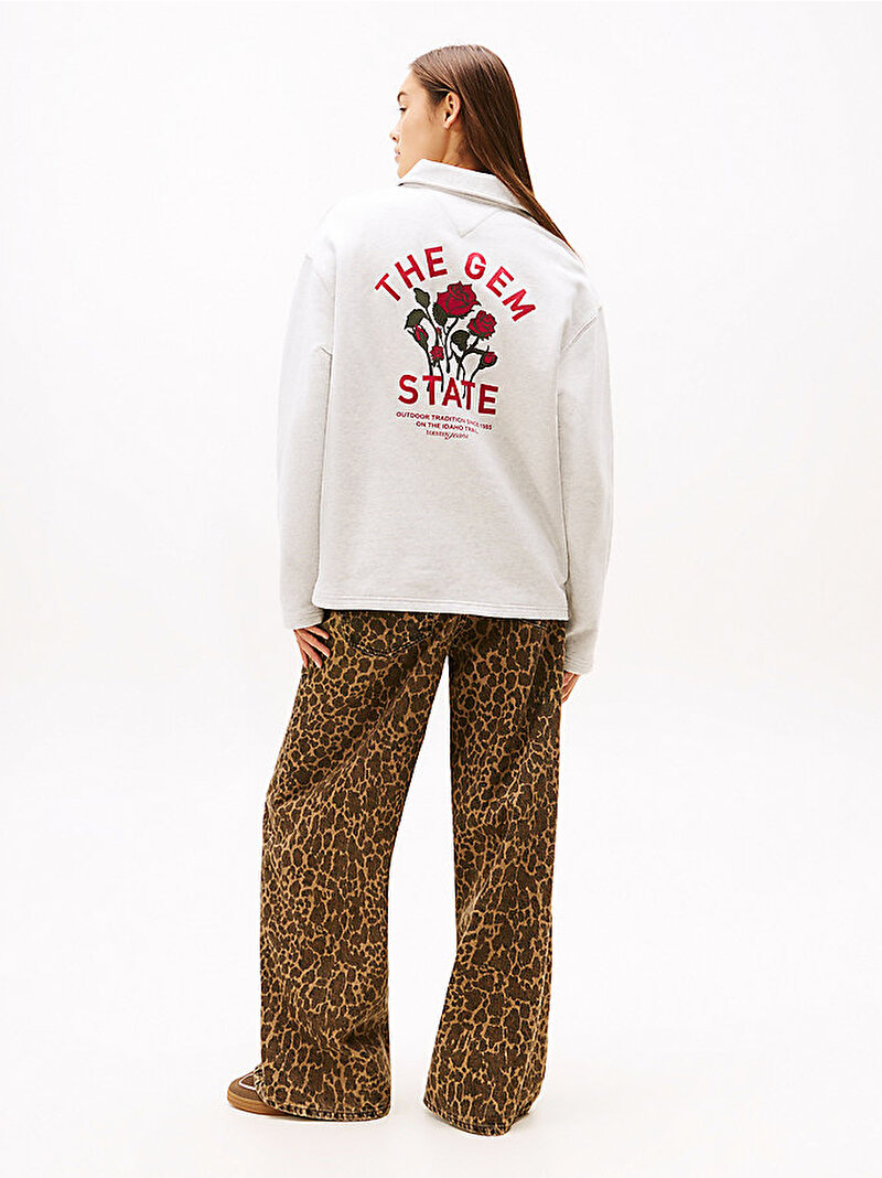 Kadın TJW Rose Sweatshirt Gri DW0DW22182P09