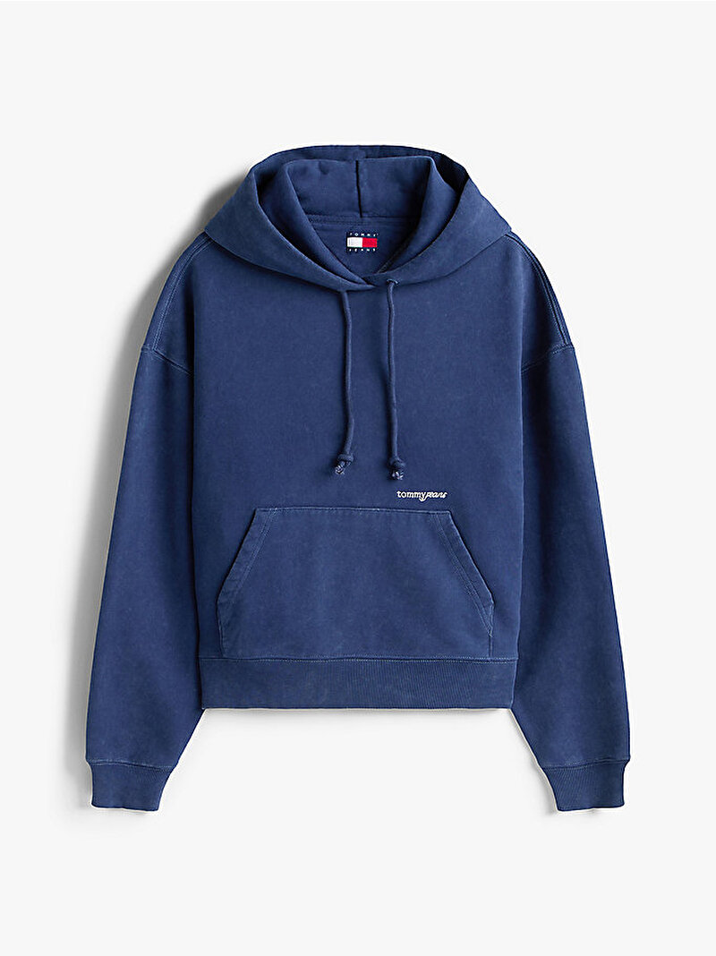 Kadın TJW Boxy Sweatshirt Lacivert DW0DW21609C1G